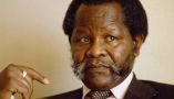 African National Congress leader Oliver Tambo during his exile in Botswana. William Campbell/Sygma via Getty Images