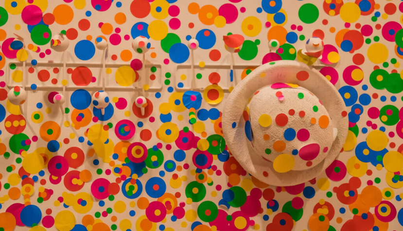 Imagen de la exposición de Yayoi Kusama en el Museo de Louisiana de Arte Moderno, Dinamarca, en 2015. Susanne Nilsson/Flickr, CC BY-SA