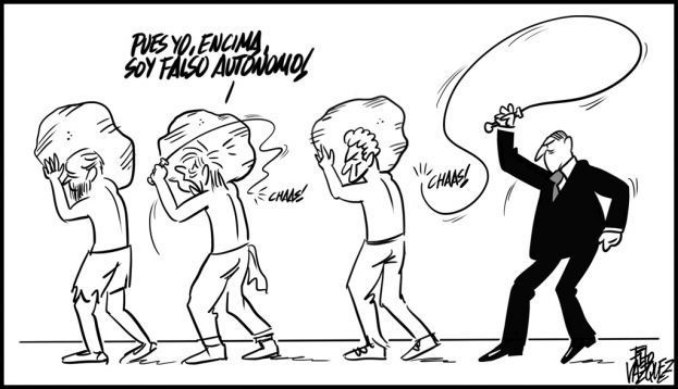“Falso autónomo”
