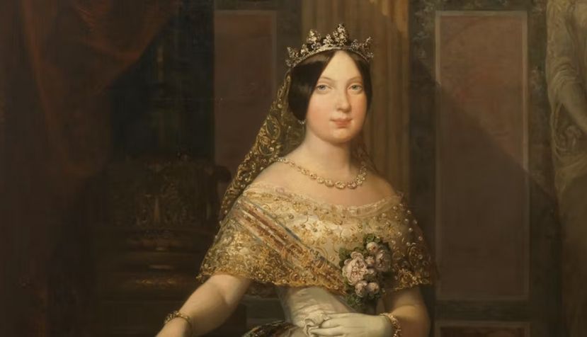 Retrato de Isabel II, por Federico de Madrazo. 1848. Museo del Prado