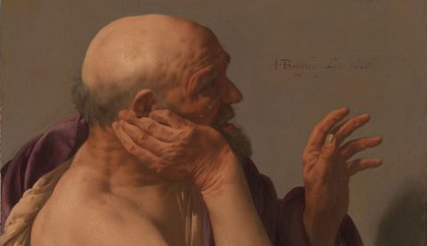 Heráclito llorando, por Hendrick ter Brugghen (1628) / Wikipedia