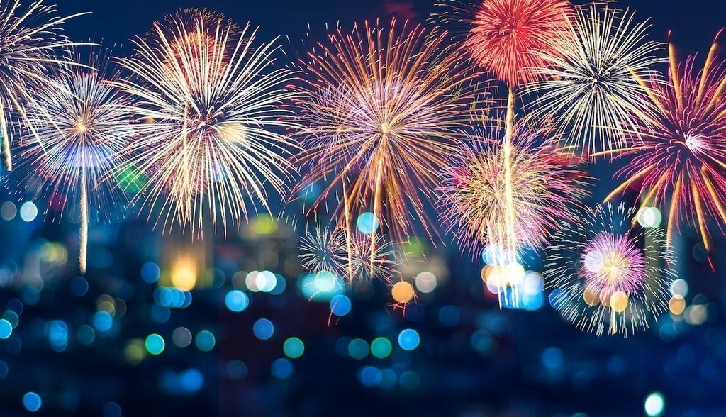 ¿Por qué no hay fuegos artificiales azules?