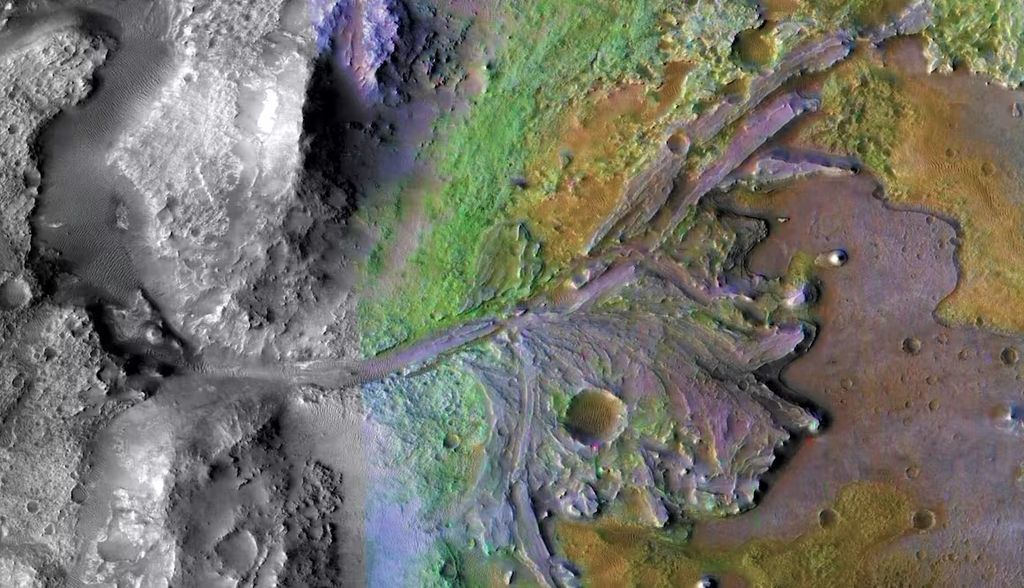Marte: el origen de los compuestos orgánicos descubiertos en el cráter Jezero