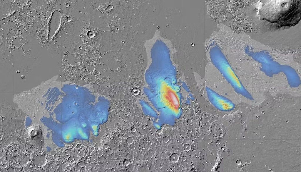 La Mars Express (ESA) descubre agua helada en el ecuador de Marte