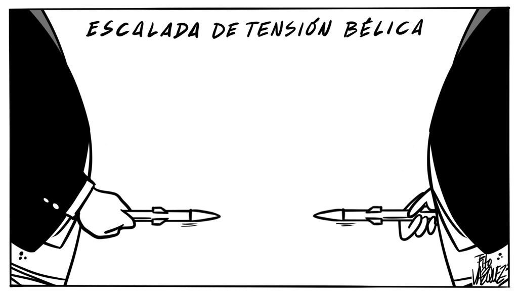 “Escalada de la tensión bélica”
