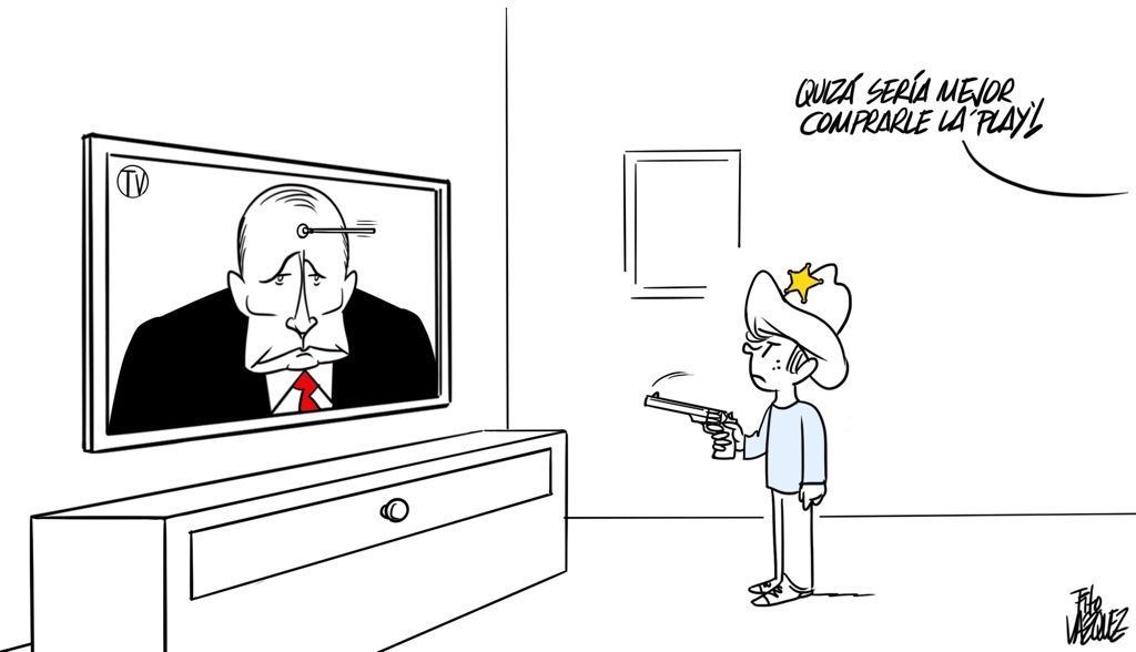 “La guerra y la tele”