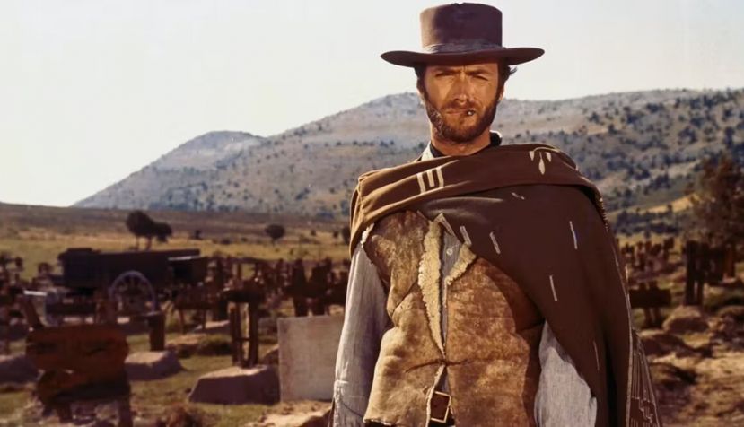 Escena de El bueno, el feo y el malo de Sergio Leone rodada en un paraje de Burgos en 1966. Produzioni Europee Associati (PEA), Arturo González P. C., Constantin Film