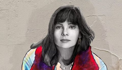 No se casaron ni tuvieron necesariamente hijos —Marie Trintignant, París, 2025. La Dame qui Colle, autor indicado (prohibida la reutilización)