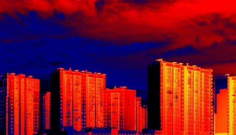 Escaneo térmico de edificios Maximillian cabinet/Shutterstock