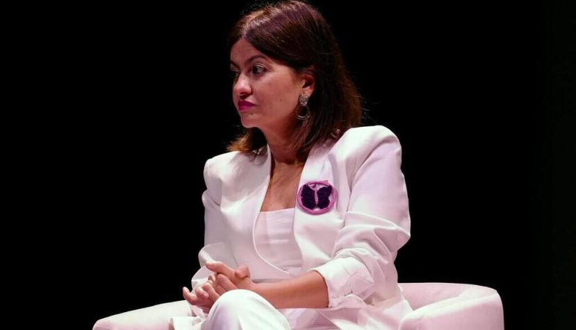 La ministra de Juventud e Infancia, Sira Rego, durante el V Encuentro Estatal sobre violencia vicaria y violencia de género institucional en España. / © lamoncloa.gob.es. Ministerio de la Presidencia.