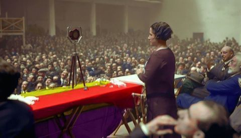 Clara Campoamor y el 90 aniversario del sufragio femenino, a escena