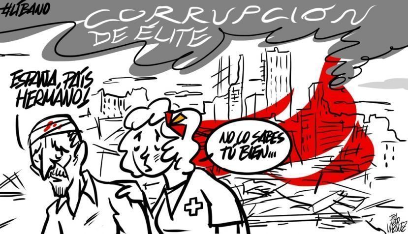 “Sobre la ruina de Líbano”