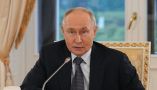 Vladimir Putin speaks during a press conference at the St. Petersburg International Economic Forum on June 4. Dmitri Lovetsky / EPA
