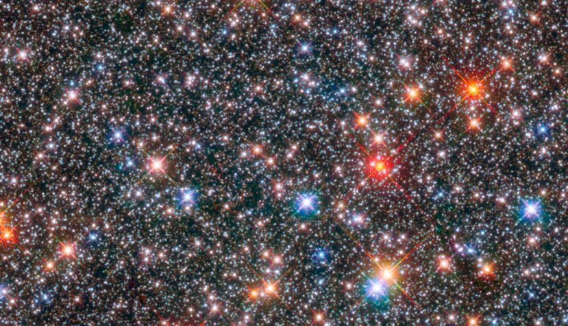 Fragmento de la Vía Láctea captado por el telescopio espacial Hubble. NASA