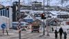 People walk along a street in Nuuk, the capital of Greenland. Ina Fassbender/AFP via Getty Images