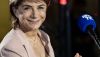 Martine Vassal, candidate LR à Marseille (Bouches-du-Rhône), a assumé les « valeurs [du] travail, [de la] famille, [de la] patrie », la devise pétainiste, lors d’un débat télévisé, le 19 février 2026. Miguel Medina/AFP