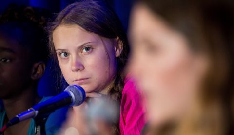 La activista sueca Greta Thunberg / EFE/EPA/MICHAEL NAGLE