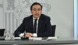 El ministro de Asuntos Exteriores, Unión Europea y Cooperación, José Manuel Albares, durante la rueda de prensa tras el Consejo de Ministros | Moncloa/Carlos Herrero