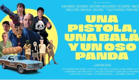 'Una pistola, una bala y un oso panda'
