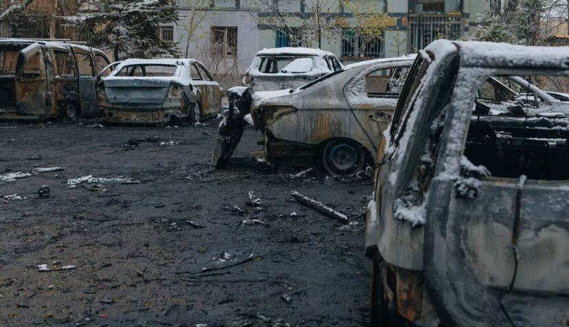 Les conséquences économiques d’un conflit armé (sur la photo, en Ukraine) vont bien au-delà des destructions matérielles et des morts. Deniska_Ua/Shutterstock